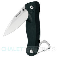 NEW Leatherman CRATER C33 Plain Blade Pocket Folding Knife *AUTHAUSDEALER*