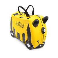 TRUNKI Ride on Kids Suitcase Luggage Toy Box BERNARD BEE