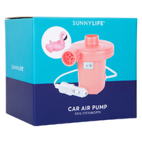 NEW SUNNYLIFE Portable Electric Air Pump for Inflatable Pool Garden Toys Flamingo Pineapple