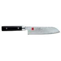 New KASUMI 18cm SANTOKU Japanese Damascus Knife Made in Japan 78208