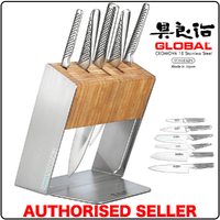 Global Knives KATANA Global Katana 6Pc Knife Block Set 6 Piece