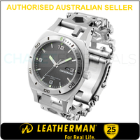 New Leatherman Tread TEMPO Stainless Steel Watch Timepiece *AUTH AUS DEALER*