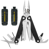 New Leatherman CHARGE + PLUS Stainless Steel Multi-Tool & Nylon Sheath & Bit Kit 