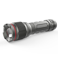 New NEBO 89500 REDLINE V 500 Lumen LED Waterproof Flashlight Torch 5 Modes Zoom 