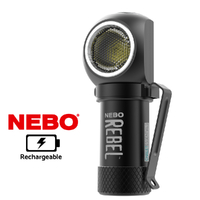 NEBO 89515 REBEL 600 Lumen Rechargeable LED Head Lamp Task Light 4 Mode