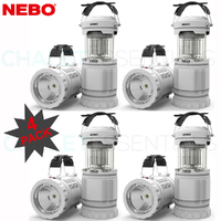 NEBO Z-BUG 4 PACK LED Mosquito Zapper Lantern & Spotlight Indoor Outdoor 89524