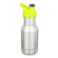 Klean Kanteen Kid 12oz / 355ml Classic Narrow w/ Sports Cap Water Bottle - Brushed Stainless