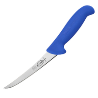 New F Dick ErgoGrip 6" / 15cm Curved Blade Boning Knife - Blue