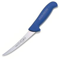 F Dick Ergogrip Curved Flexible  6" / 15cm Boning Knife 8298115 - Blue