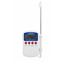 DIGITAL THERMOMETER HAND HELD WITH ALARM "FREE POSTAGE" 30793
