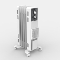 Dimplex 1.5kW Oil Column Heater With Turbo Fan , Arctic White OCR15FA