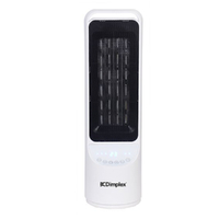 Dimplex 2kW Ceramic Heater with Electronic Controls , White / Black DHCERA20E