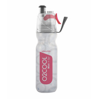 NEW 02 COOL MIST 'N SIP 18OZ 530ML ARCTIC SQUEEZE WATER DRINK BOTTLE PINK 02COOL O2COOL