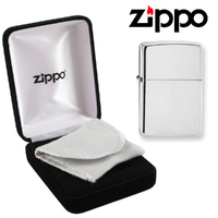  New Zippo 15 High Polish Sterling Silver Lighter + Velour Gift Box