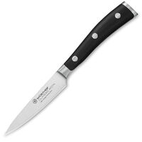 Wusthof Classic Ikon Paring Knife , 9cm Black