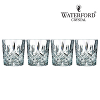 Marquis by Waterford Markham Crystalline Old Fashion Whiskey Tumbler Set of 4