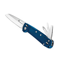 LEATHERMAN FREE K2 MULTI-TOOL & POCKET KNIFE , 8 TOOLS NAVY