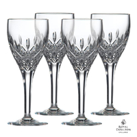 Royal Doulton Highclere Premium Crystal Goblet 300ml , Set Of 4 Glasses