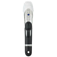 NEW OXO GOOD GRIPS SOAP DISPENSING DISH BRUSH SOFT GRIP