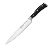 NEW WUSTHOF TRIDENT CLASSIC IKON CARVING KNIFE 20CM