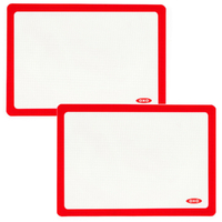 NEW OXO GOOD GRIPS SILICONE BAKING MAT - SET OF 2