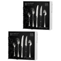 Stanley Rogers 100 Piece Manchester Stainless Steel Cutlery Set 2 x 50pc