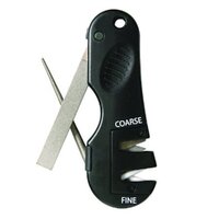 New Accusharp 4 in 1 Knife & Tool Sharpener , Black