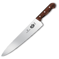 NEW VICTORINOX 31CM CARVING COOKS KNIFE ROSEWOOD 5.2000.31 