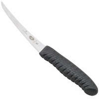 NEW VICTORINOX CURVED BONING BUTCHER NON SLIP FIBROX HANDLE KNIFE 15CM 5.6603.15X