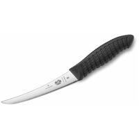 VICTORINOX FLEXIBLE BLADE CURVED BONING BUTCHER NON SLIP FIBROX HANDLE KNIFE 15CM 5.6613.15X