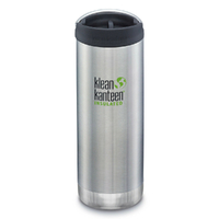 Klean Kanteen TKWide 32oz 946ml Insulated W/ Cafe Cap Drink Bottle , Stainless