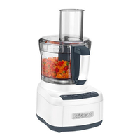 NEW CUISINART FOOD PROCESSOR 8 CUP WHITE
