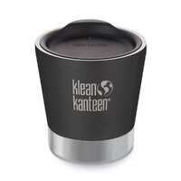 New KLEAN KANTEEN 8oz 237ml VACUUM INSULATED TUMBLER SHALE BLACK