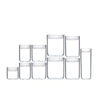 CLICKCLACK 10 PIECE PANTRY ROUND STARTER CONTAINER SET AIR TIGHT 10PC
