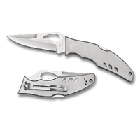 Spyderco Flight Stainless Folding Knife , Plain Blade YSBY05P