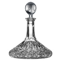 Royal Doulton Highclere Premium Crystal Ships Decanter , 850ml