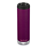 Klean Kanteen 20oz 592ml TKWide Insulated W/ Cafe Cap Drink Bottle Purple Potion