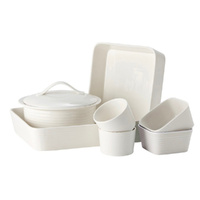 Royal Doulton Gordon Ramsay 7pc Oven to Table Set of 7 , Maze White 