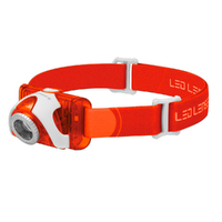 Led Lenser SEO 3 Head Torch Headlamp - Orange 