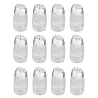 12 x Glass Salt and Pepper Shakers Squire 30ml