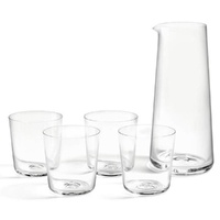 Royal Doulton 1815 Carafe & Tumbler Clear , 5 Piece Set