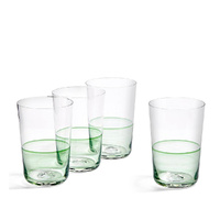 Royal Doulton 1815 Highball 500ml Glasses Green , Set of 4