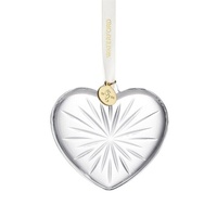 Waterford Christmas Crystal Ornaments , Christmas Heart