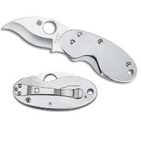 Spyderco Cricket Stainless - Plain Blade YSC29P