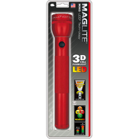 NEW MAGLITE 3D CELL RED LED FLASHLIGHT ST3D036 MADE IN USA