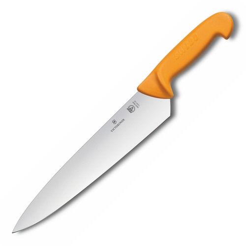 Victorinox Swibo Chefs Carving Knife 21cm Heavy Stiff Blade Yellow 5.8451.21