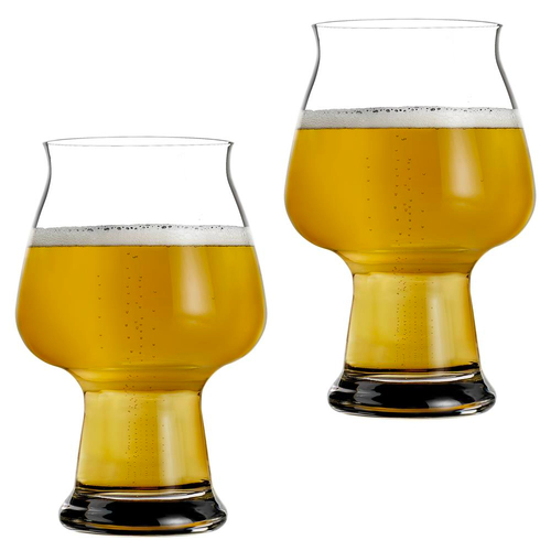 NEW Luigi Bormioli Birrateque Cider Glass 500ml , Set of 2