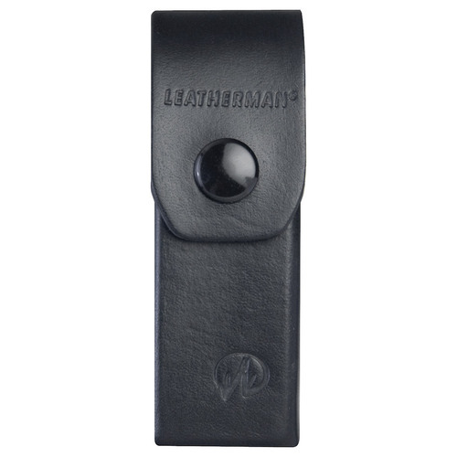 LEATHERMAN Signal , Surge , Supertool Leather Belt 4.5" Sheath - Black