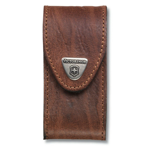 Victorinox Swiss Army Knife 5-8 Layer Brown Leather Pouch