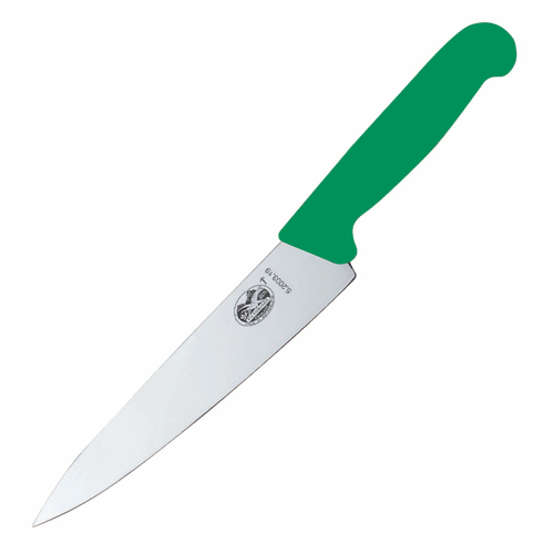 New Victorinox 19cm Cook's Chef Carving Knife Green Fibrox - 5.2004.19